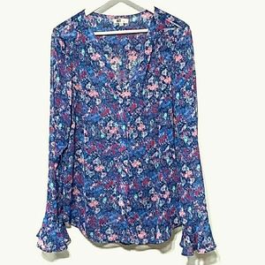 Kut from the Kloth Floral Boho Blouse